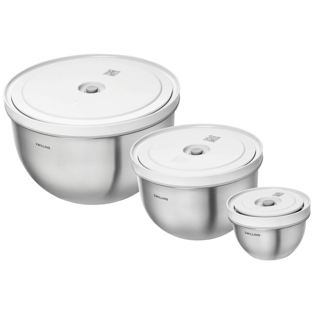 ZWILLING FRESH & SAVE STAINLESS STEEL BOWLS EXPANDER SET