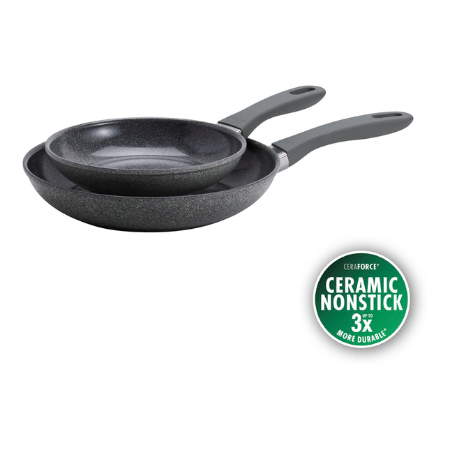 ZWILLING Parma Plus Ceramic 2 Piece aluminum Fry pan set