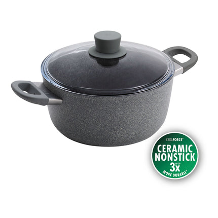 ZWILLING Parma Plus Ceramic 4.5 l aluminum Stew pot with glass lid