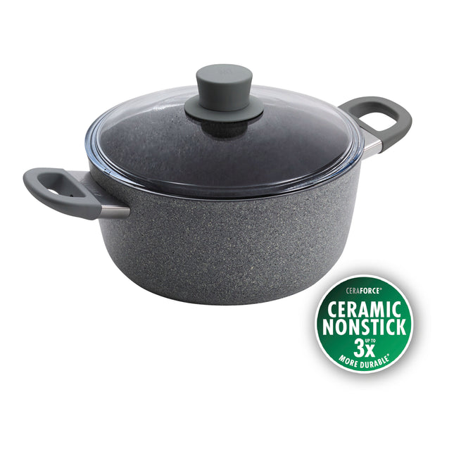 ZWILLING Parma Plus Ceramic 4.5 l aluminum Stew pot with glass lid