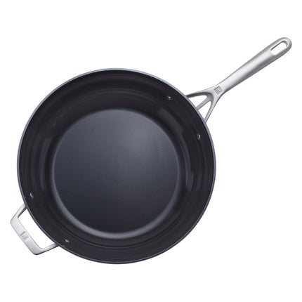 ZWILLING Motion Ceramic 33 cm aluminum deep saute pan with lid
