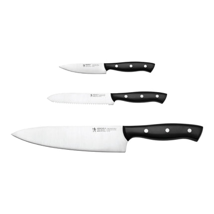 Henckels EverPoint 3 Piece, Knife set, black