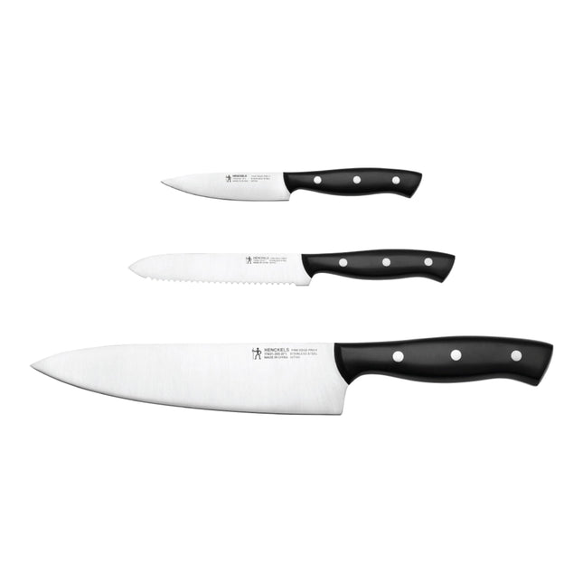 Henckels EverPoint 3 Piece, Knife set, black