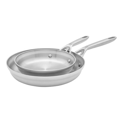 ZWILLING Motion Stainless Steel 2 Piece stainless steel frying pan set