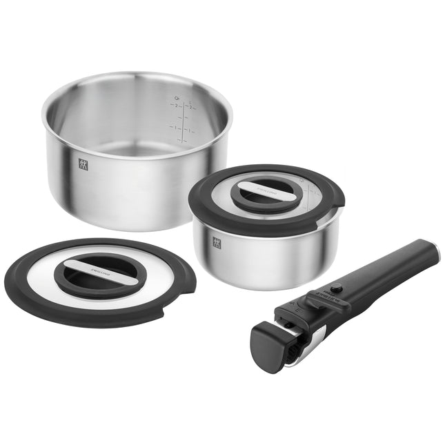 ZWILLING Unlock Pot set 3 Piece, 18/10 Stainless Steel