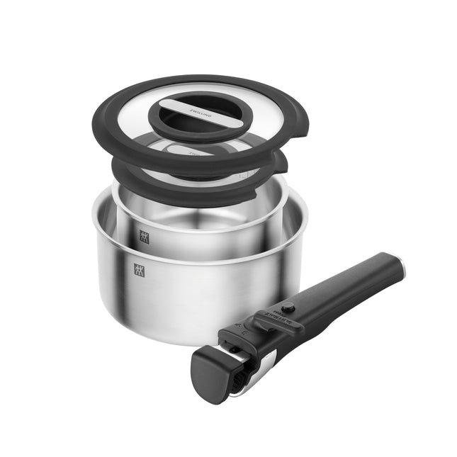 ZWILLING Unlock Pot set 3 Piece, 18/10 Stainless Steel