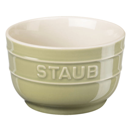 Staub Ceramique 9 cm / 6 Piece ceramic Ramekin set macaron, mixed Colours