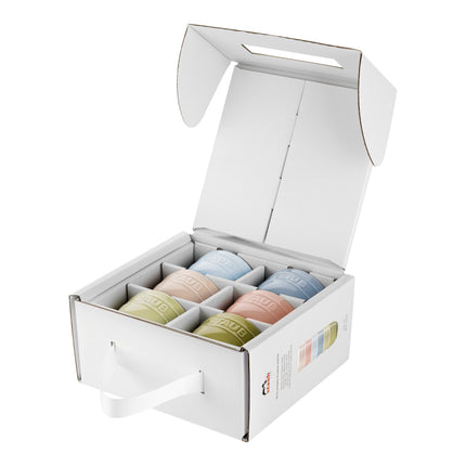 Staub Ceramique 9 cm / 6 Piece ceramic Ramekin set macaron, mixed Colours