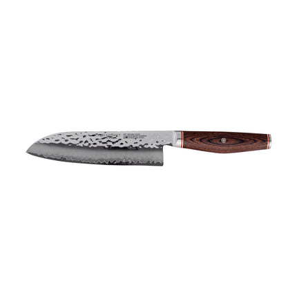 MIYABI ARTISAN 6000MCT 7-inch, Santoku, brown