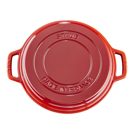 Staub Braisers 6 l cast iron round Braise + grill, cherry