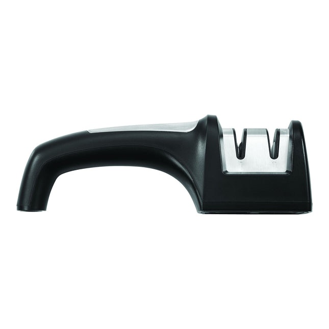 Knife sharpener silver-black