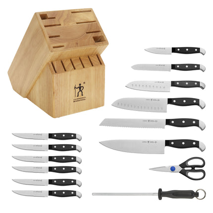 Henckels Statement 20 Piece, Knife block set, Walnut
