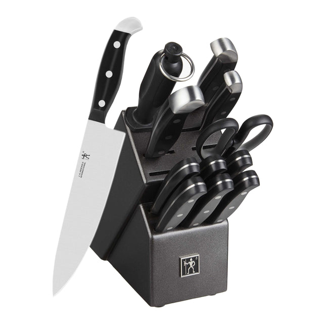 Henckels Statement 13 Piece, Knife block set, black