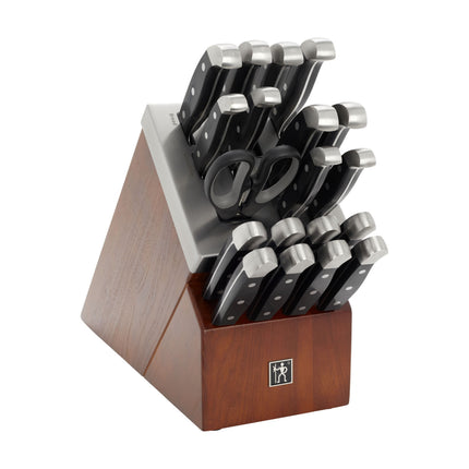 Henckels Statement 7 Piece, SELF SHARPENING BLOCK SET, brown