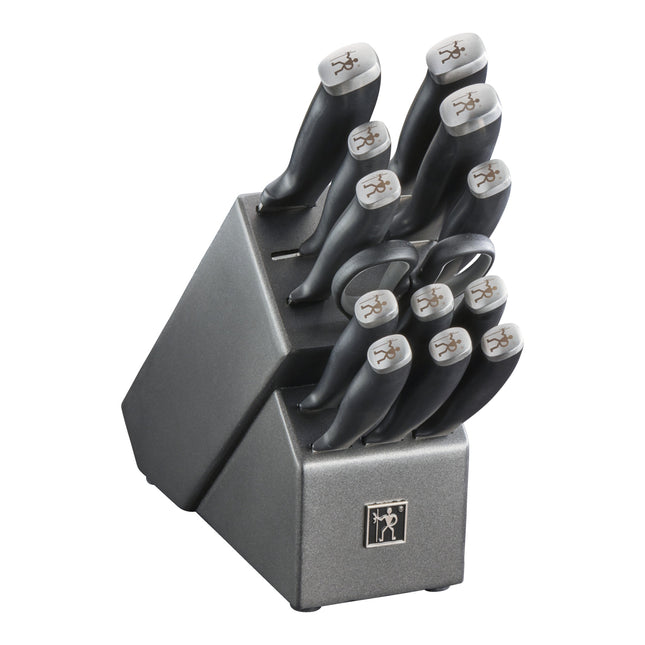 Henckels Silver Cap 14 Piece, Knife block set, black