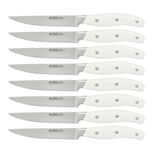 Henckels Contour 8 Piece, Steak set, black