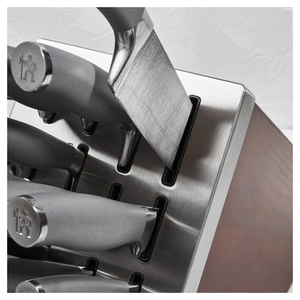 Henckels Modernist 14 Piece, Knife block set, brown