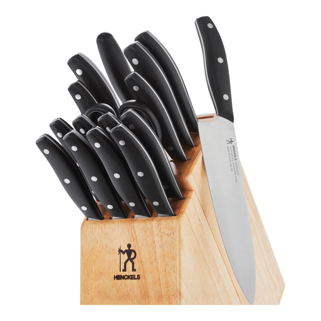 Henckels Definition 17 Piece, Knife block set, black