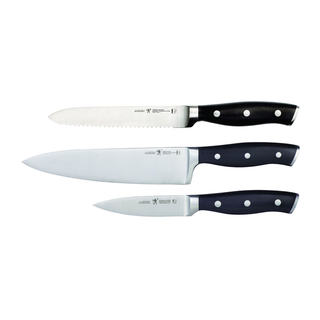 Henckels Forged Accent 3 Piece, Knife set, black