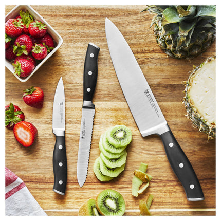Henckels Forged Accent 3 Piece, Knife set, black