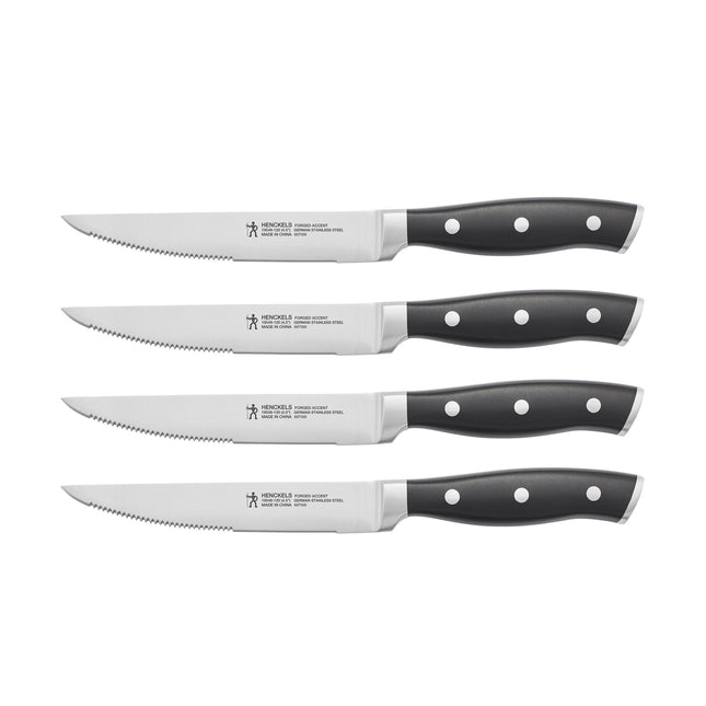 Henckels Forged Accent 4 Piece, Steak set, red