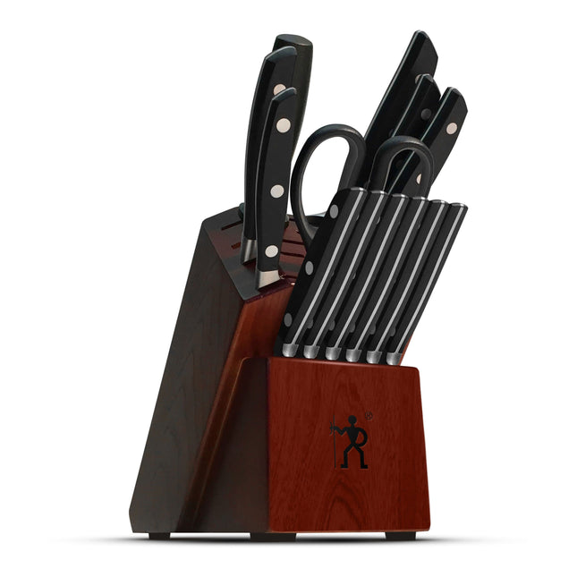Henckels Distinction 14 Piece, Knife block set, black