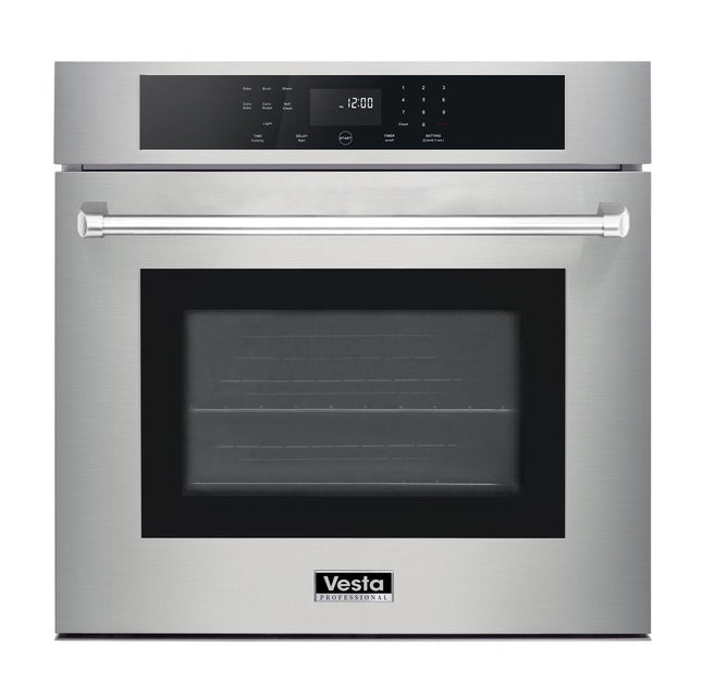 Vesta Montana 30" Electric Built-In Wall Oven | Silver
