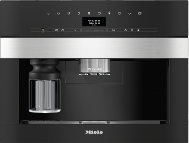 Miele CVA 7440 Built-in Coffee Machine - CleanTouch Steel