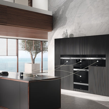 Miele CVA 7845 Built-in Coffee Machine with fresh water connection - CleanTouch Steel