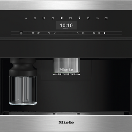 Miele CVA 7370 Built-in Coffee Machine - CleanTouch Steel