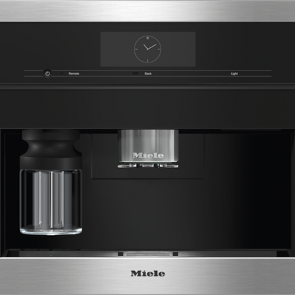 Miele CVA 7775 Built-in Coffee Machine with fresh water connection - CleanTouch Steel