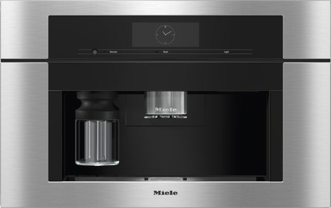 Miele CVA 7775 Built-in Coffee Machine with fresh water connection - CleanTouch Steel