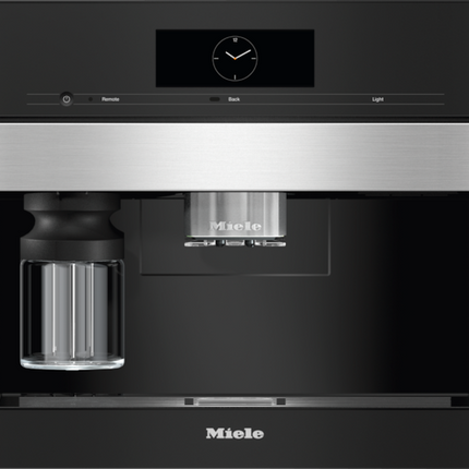 Miele CVA 7845 Built-in Coffee Machine with fresh water connection - CleanTouch Steel