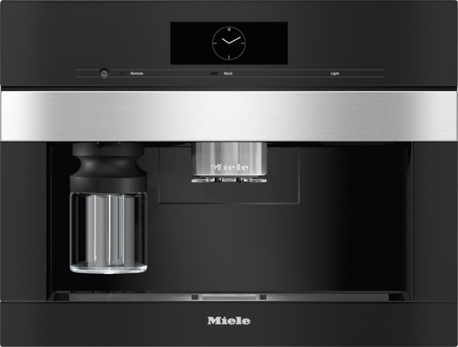 Miele CVA 7845 Built-in Coffee Machine with fresh water connection - CleanTouch Steel