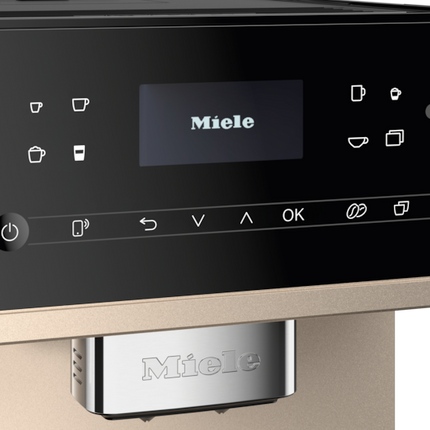 Miele CM 6360 MilkPerfection Countertop Coffee Machine - Obsidian black.CS