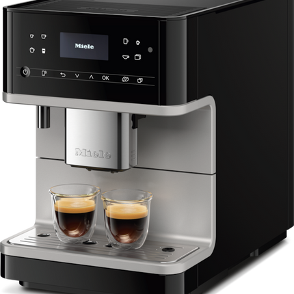Miele CM 6160 Silver Edition Countertop Coffee Machine - Silver grey-met.