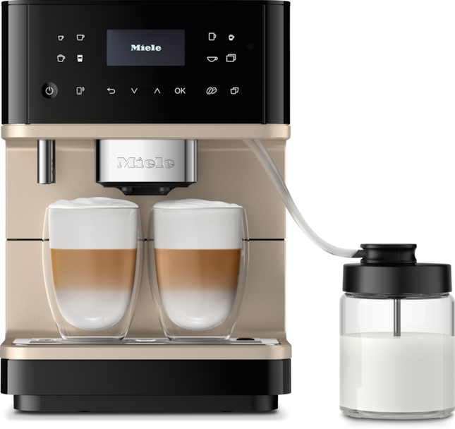Miele CM 6360 MilkPerfection Countertop Coffee Machine - Obsidian black.CS