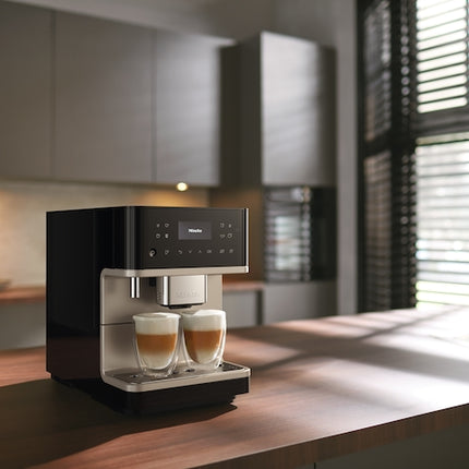 Miele CM 6360 MilkPerfection Countertop Coffee Machine - Obsidian black.CS