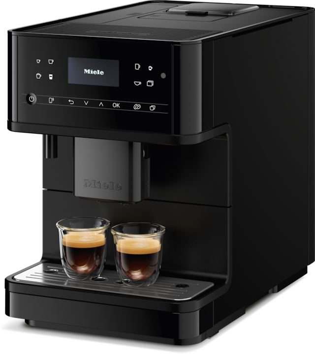 Miele CM 6360 Countertop Coffee Machine - Obsidian black matte