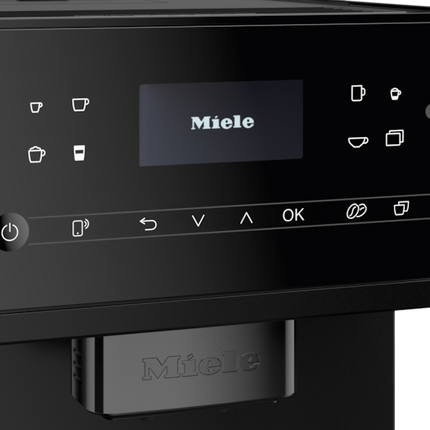 Miele CM 6360 Countertop Coffee Machine - Obsidian black matte