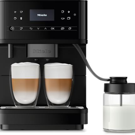 Miele CM 6360 Countertop Coffee Machine - Obsidian black matte