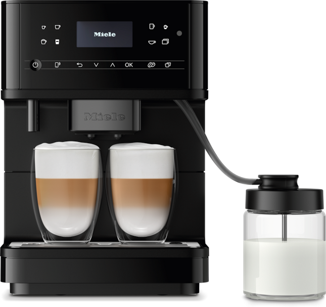 Miele CM 6360 Countertop Coffee Machine - Obsidian black matte