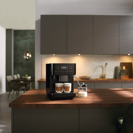 Miele CM 6360 Countertop Coffee Machine - Obsidian black matte