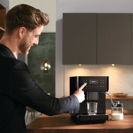 Miele CM 6360 Countertop Coffee Machine - Obsidian black matte