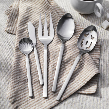 ZWILLING Opus 45 Piece Flatware Set Matted satin finished