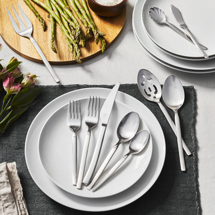 ZWILLING Opus 45 Piece Flatware Set Matted satin finished