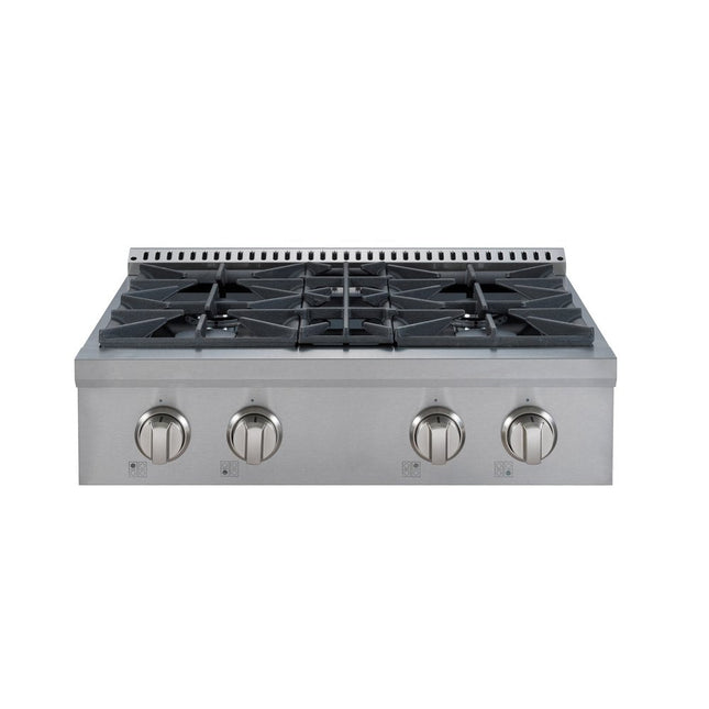 Vesta Quebec 30" Gas Rangetop | Silver