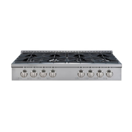 Vesta Quebec 48" Gas Rangetop | Silver