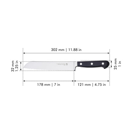 Henckels Classic 7-inch, Bread knife