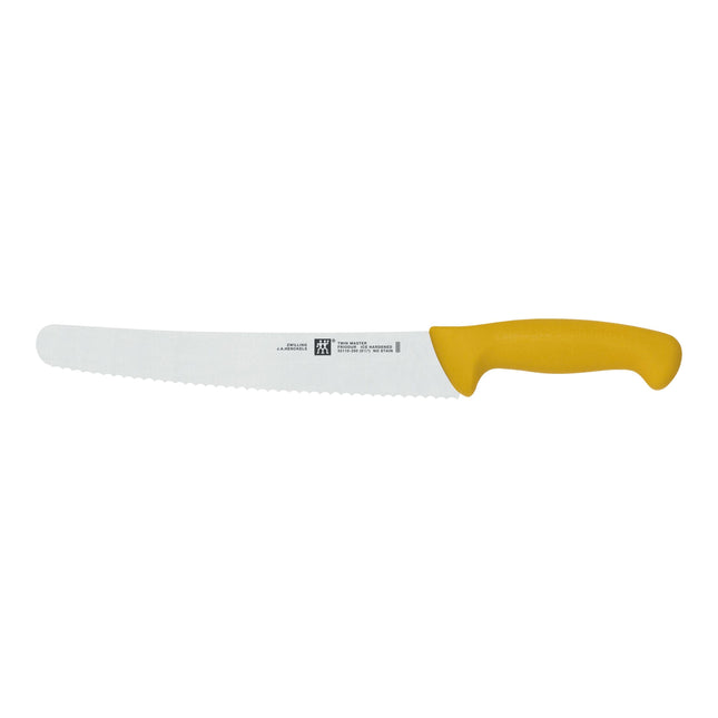 ZWILLING TWIN Master 10-inch, Bread knife, yellow